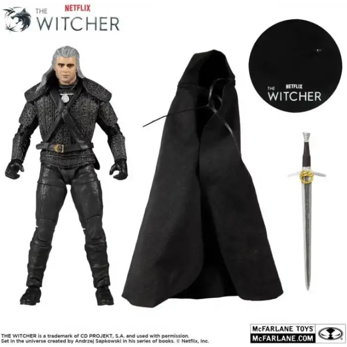 McFarlane The Witcher (Sezon 1) Geralt of Rivia Action Figür