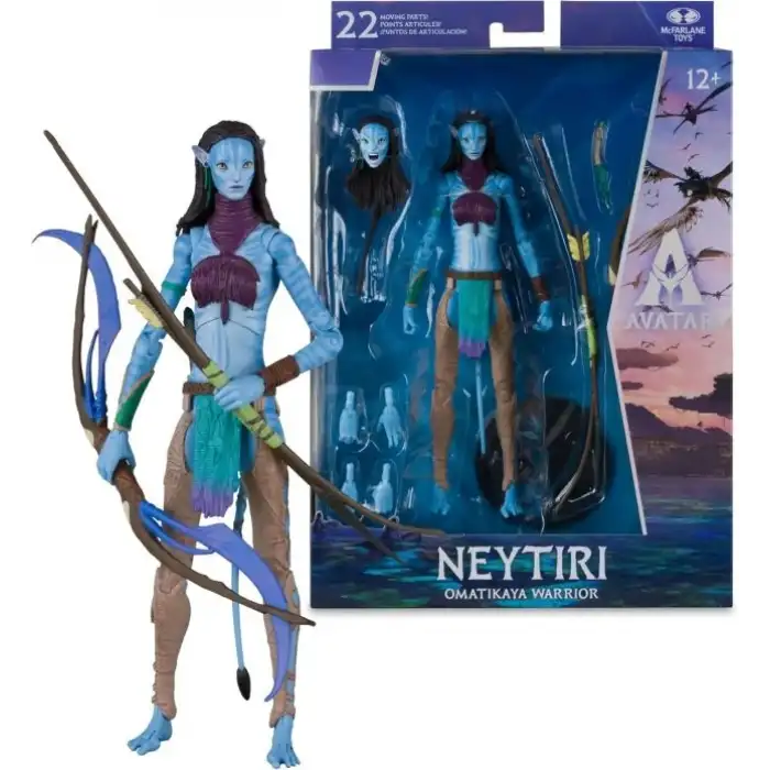 McFarlane Toys Avatar: Ateş ve Kül Neytiri (Omatikaya Savaşçısı) Figürü