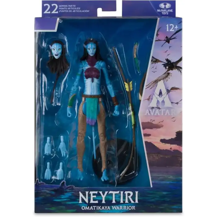 McFarlane Toys Avatar: Ateş ve Kül Neytiri (Omatikaya Savaşçısı) Figürü