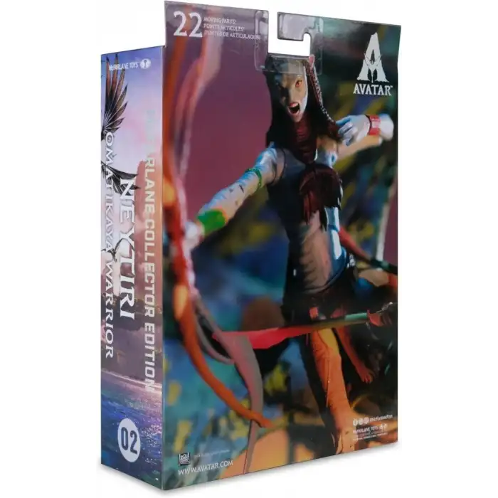 McFarlane Toys Avatar: Ateş ve Kül Neytiri (Omatikaya Savaşçısı) Figürü