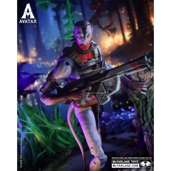 McFarlane Toys Avatar: Fire and Ash Quaritch (Ash Warrior) Figür