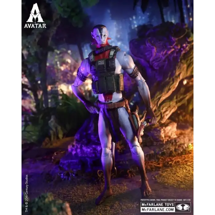 McFarlane Toys Avatar: Fire and Ash Quaritch (Ash Warrior) Figür