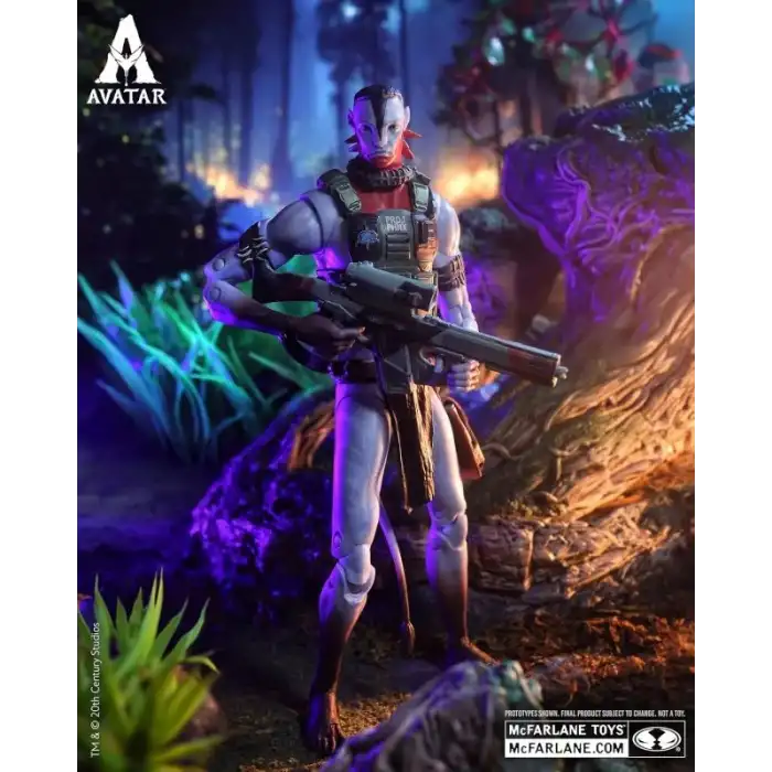 McFarlane Toys Avatar: Fire and Ash Quaritch (Ash Warrior) Figür