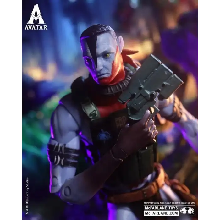 McFarlane Toys Avatar: Fire and Ash Quaritch (Ash Warrior) Figür