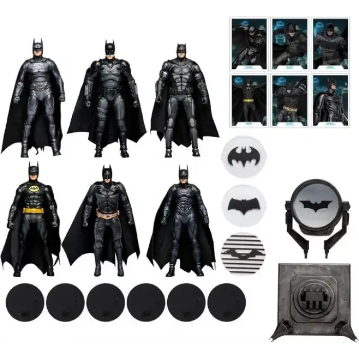 McFarlane Toys - Batman The Ultimate Movie Collection 7li Şekil 6lı Paket