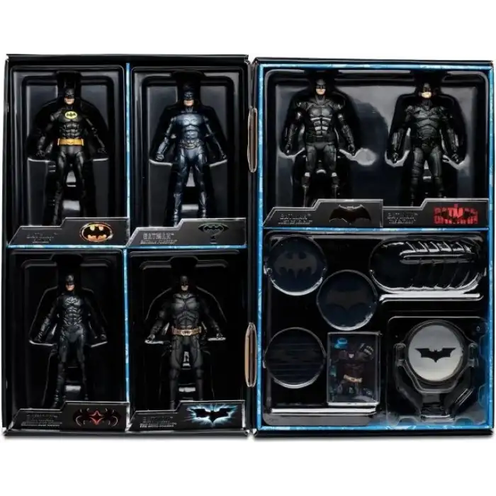 McFarlane Toys - Batman The Ultimate Movie Collection 7li Şekil 6lı Paket
