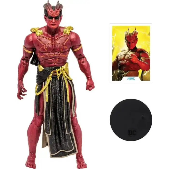 McFarlane Toys DC Black ADAM Movie MEGAFIG - SABBAC Figürü