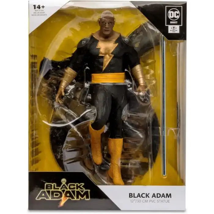 McFarlane Toys DC Direct Siyah Adam Heykelleri