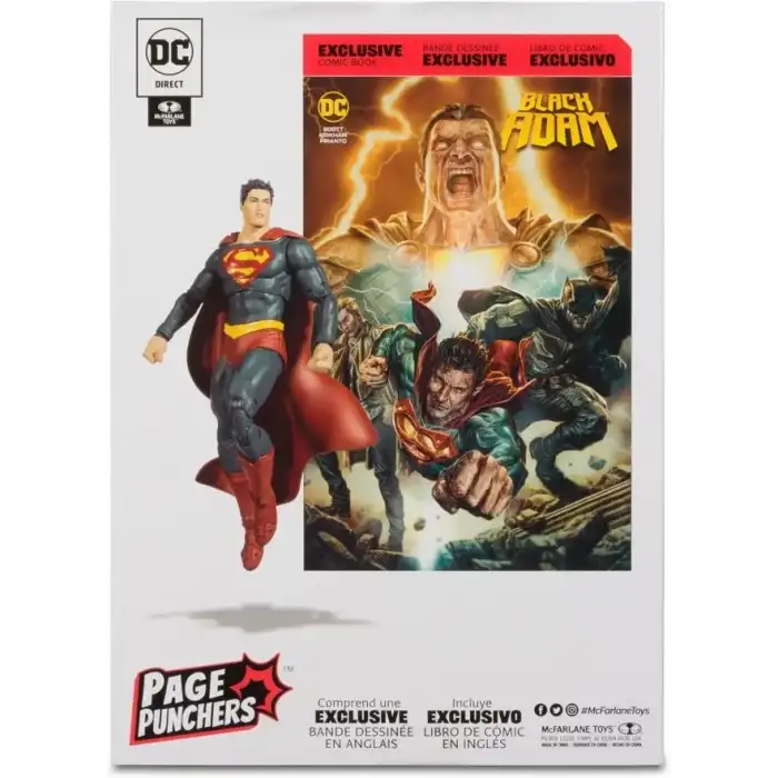 McFarlane Toys DC Direct - Şekil - Black Adam - Superman