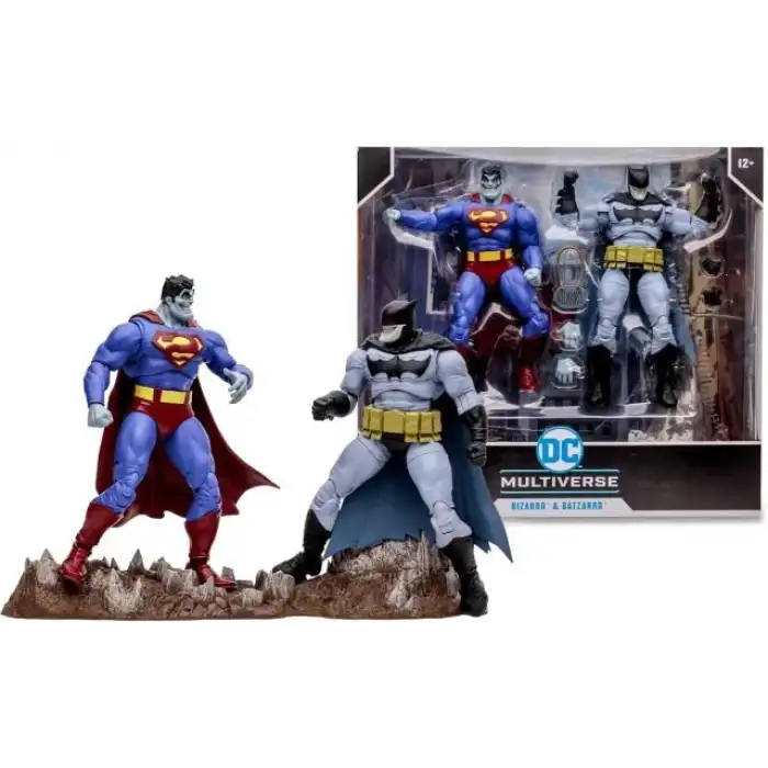 McFarlane Toys DC Multiverse Bizarro ve Batzarro Figürü