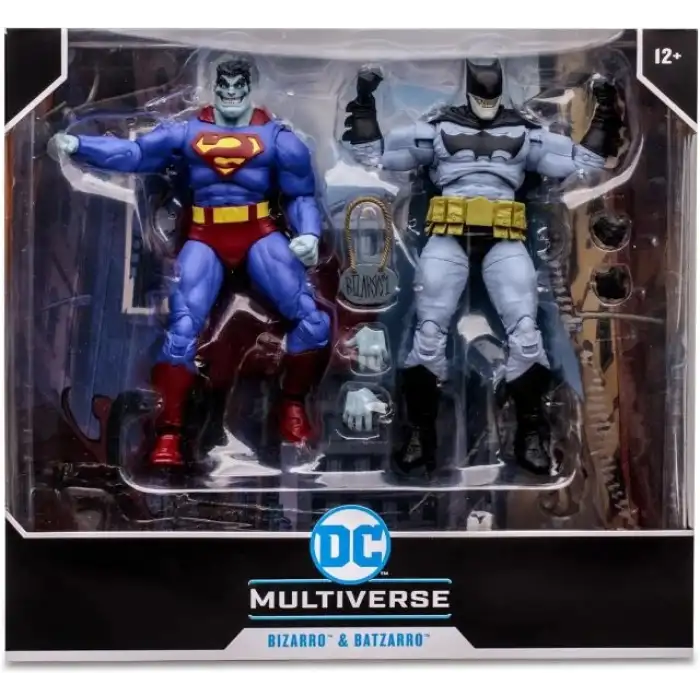 McFarlane Toys DC Multiverse Bizarro ve Batzarro Figürü