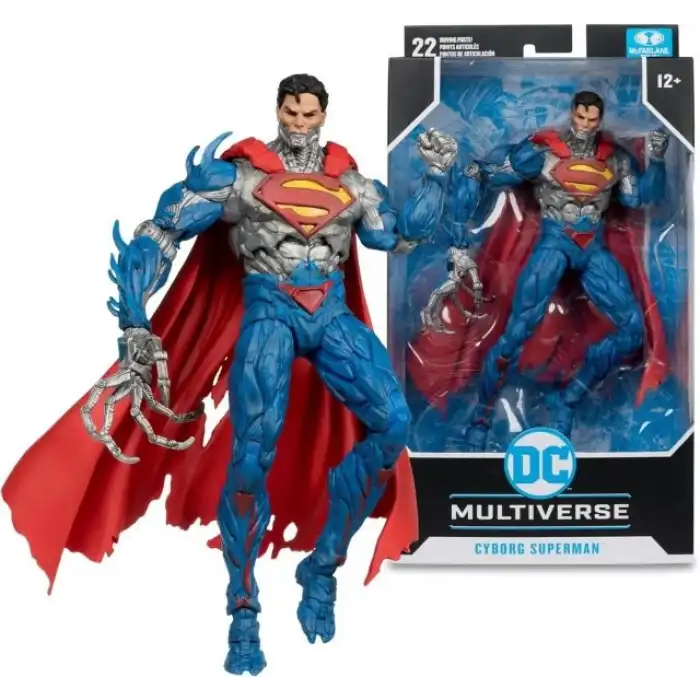 McFarlane Toys DC Multiverse Cyborg Superman Figürü