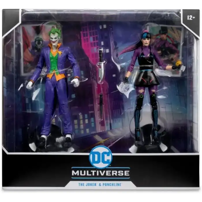 McFarlane Toys DC Multiverse Joker ve Punchline Aksiyon Figürü