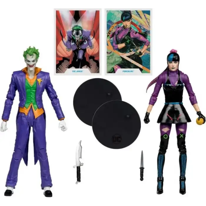 McFarlane Toys DC Multiverse Joker ve Punchline Aksiyon Figürü