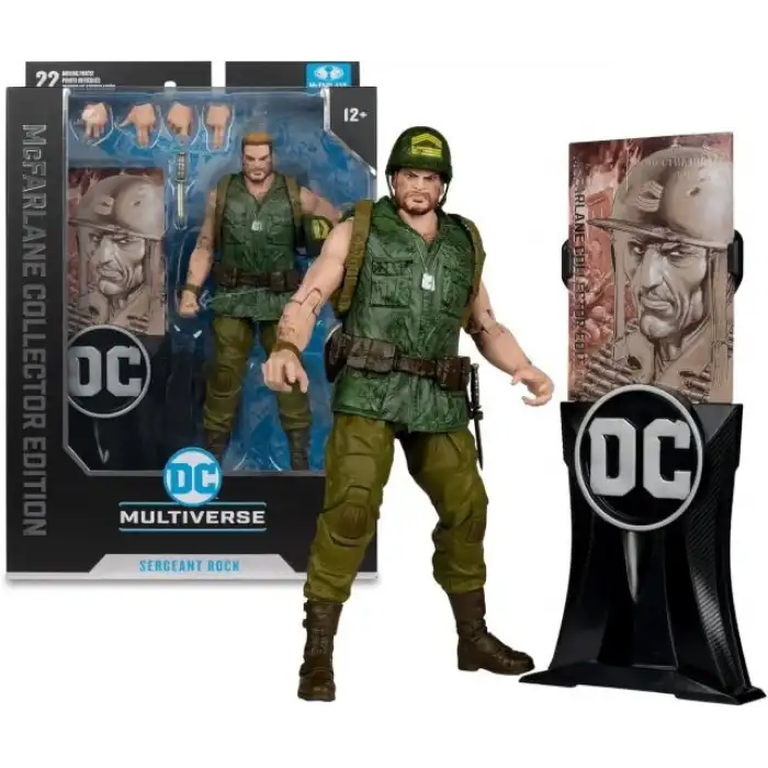McFarlane Toys DC Multiverse Sergeant Rock Figürü