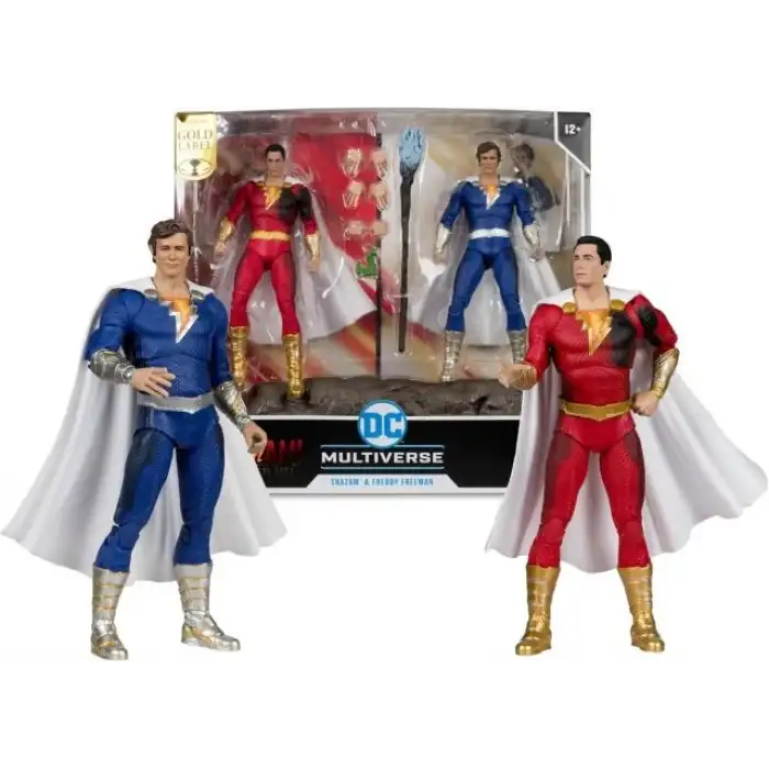 McFarlane Toys DC Multiverse Shazam ve Freddy Freeman Figürleri