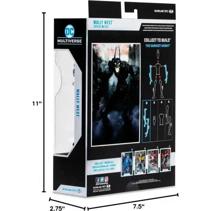 McFarlane Toys - Flash DC Build-A Wally WEST Figürü WV9