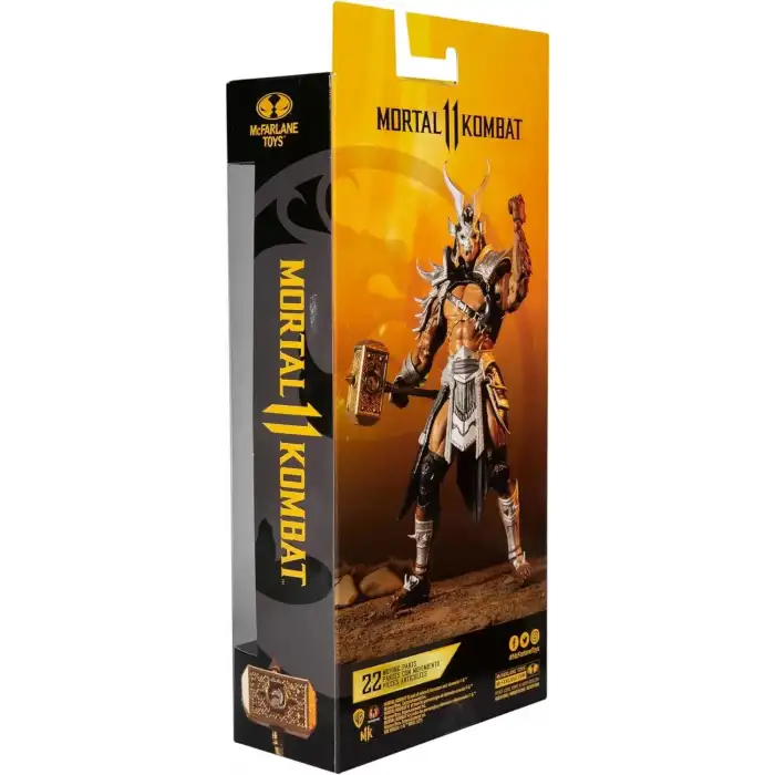McFarlane Toys Mortal Kombat Shao Kahn Aksiyon Figürü (Platinum Kahn)