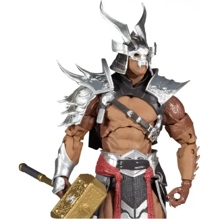 McFarlane Toys Mortal Kombat Shao Kahn Aksiyon Figürü (Platinum Kahn)
