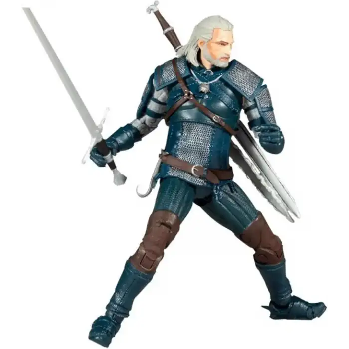 McFarlane Toys The Witcher Geralt of Rivia (Viper Armor: Teal) Figür