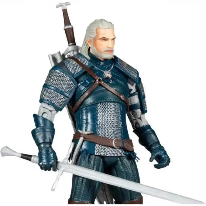 McFarlane Toys The Witcher Geralt of Rivia (Viper Armor: Teal) Figür