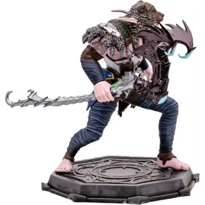 McFarlane Toys - World of Warcraft Elf: Druid/Rogue Figürü (Rare)