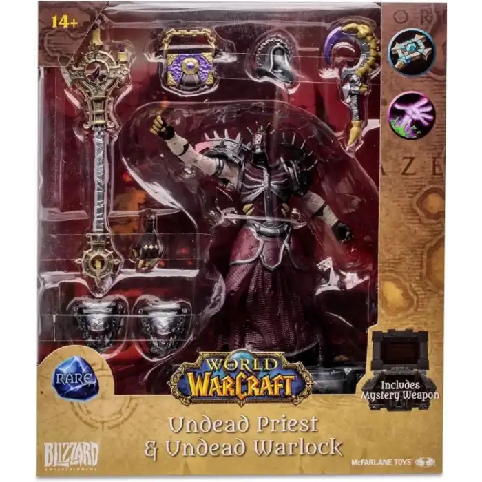 McFarlane Toys-World of Warcraft:Priest Warlock Scale Figürü (Rare)