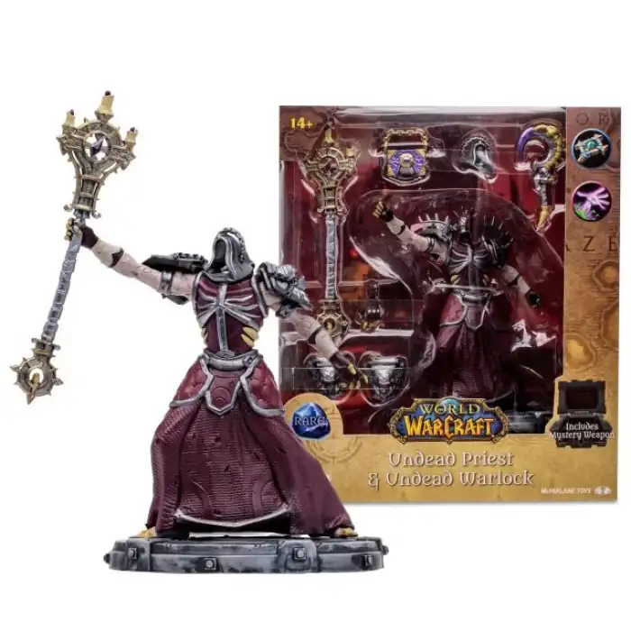 McFarlane Toys-World of Warcraft:Priest Warlock Scale Figürü (Rare)