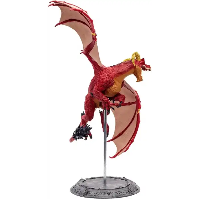 McFarlane Toys- World of Warcraft Red Highland Drake and Black Figürü