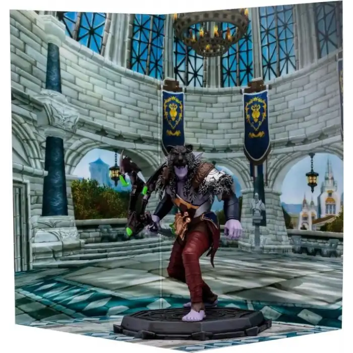 McFarlane - World of Warcraft - Elf: Druid/Rogue Figürü (Epic)