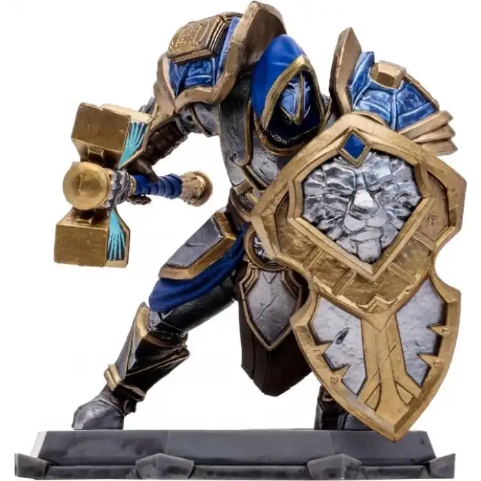 McFarlane - World of Warcraft- Human: Paladin/Warrior Figürü (Common)