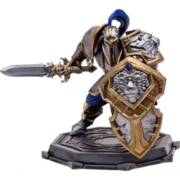 McFarlane - World of Warcraft- Human: Paladin/Warrior Figürü (Common)