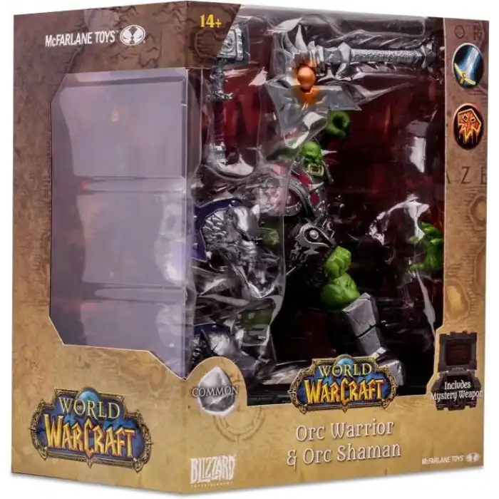McFarlane - World of Warcraft - Orc: Shaman/Warrior Figürü