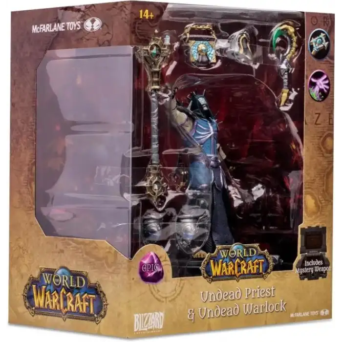McFarlane - World of Warcraft - Undead: Priest/Warlock Figürü (Epic)