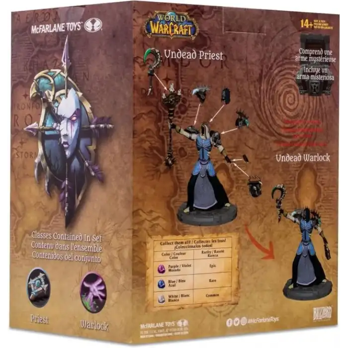 McFarlane - World of Warcraft - Undead: Priest/Warlock Figürü (Epic)