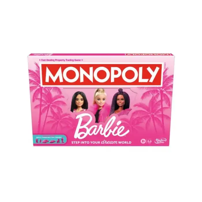 Monopoly - Barbie Ekstra Eğlence ile Renkli Aile Oyunu