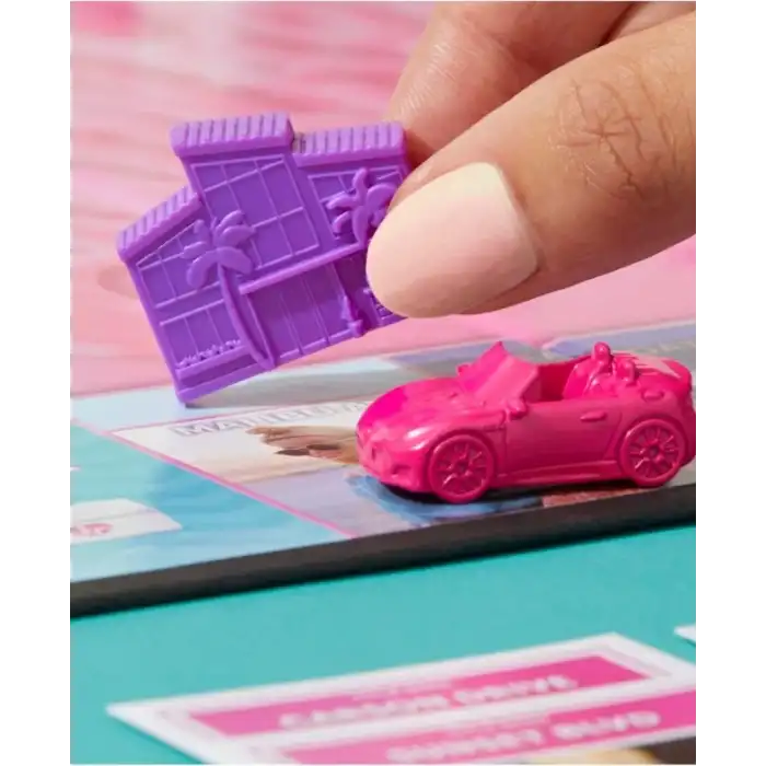 Monopoly - Barbie Ekstra Eğlence ile Renkli Aile Oyunu