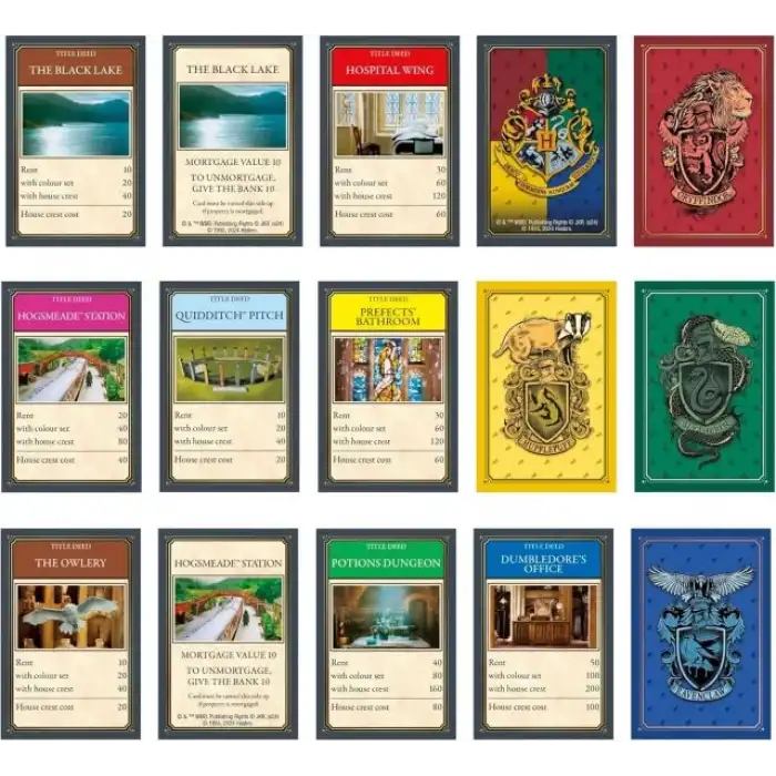 Monopoly Harry Potter Edition Oyunu F9422