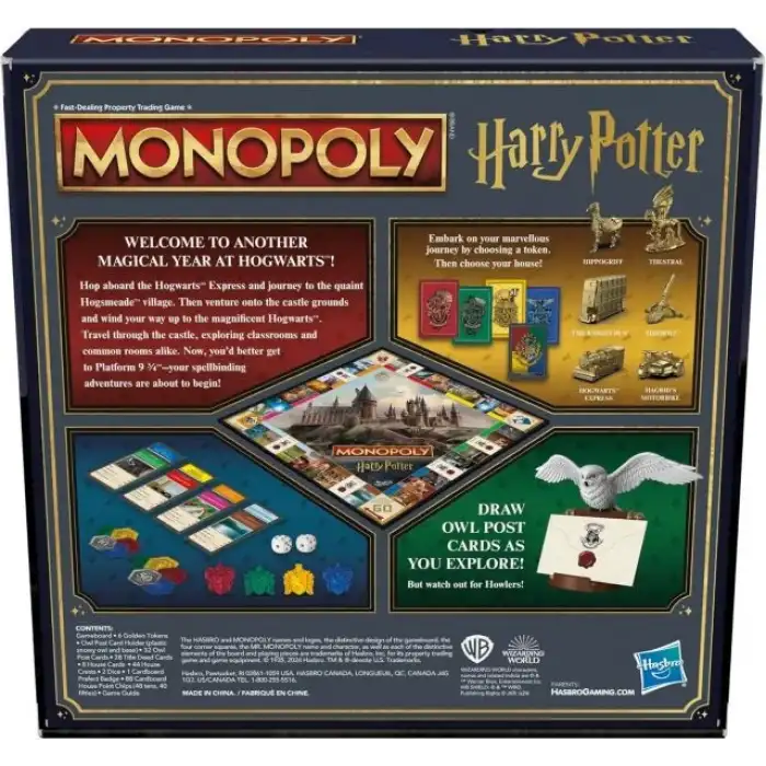 Monopoly Harry Potter Edition Oyunu F9422