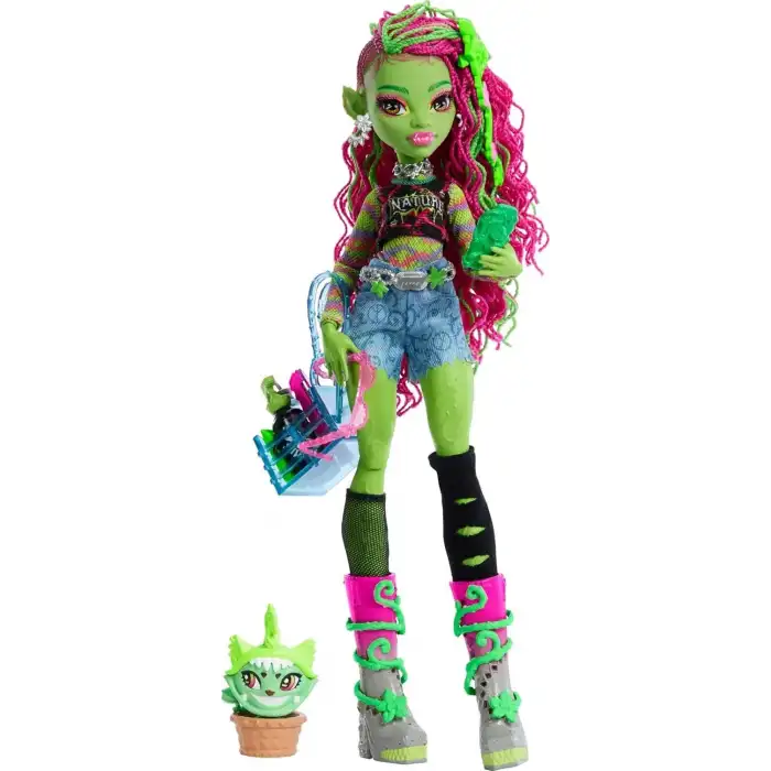 Monster High Acayip Havalı Arkadaşlar Venus Mcflytrap HRP81