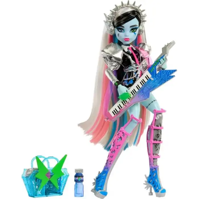 Monster High Bebek Güçlendirilmiş Frankie Stein Rockstar