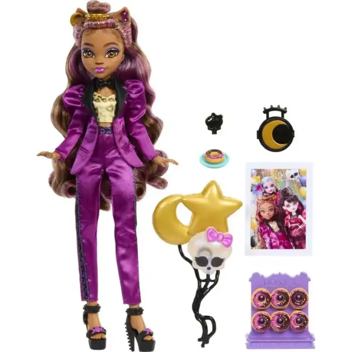 Monster High Clawdeen Wolf, Monster Ball Parti Modasıyla HNF69