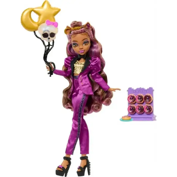 Monster High Clawdeen Wolf, Monster Ball Parti Modasıyla HNF69