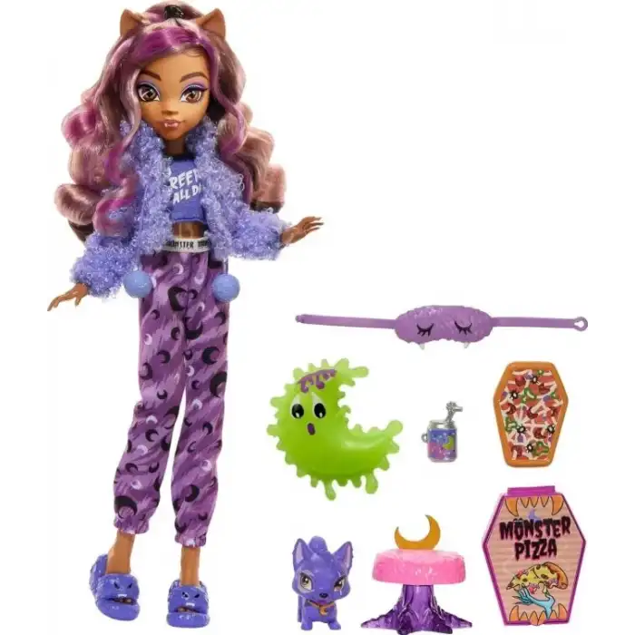 Monster High Creepover Party Clawdeen Wolf HKY67