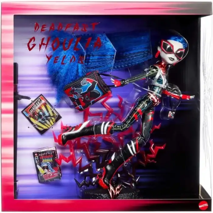 Monster High Deadfast Ghoulia Yelps SDCC 2024 Özel Oyuncak Bebek