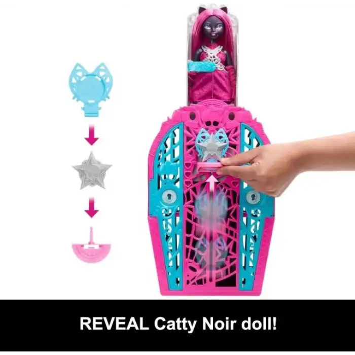 Monster High Esrarengiz Hauntlywood Catty Noir Bebek JBG82