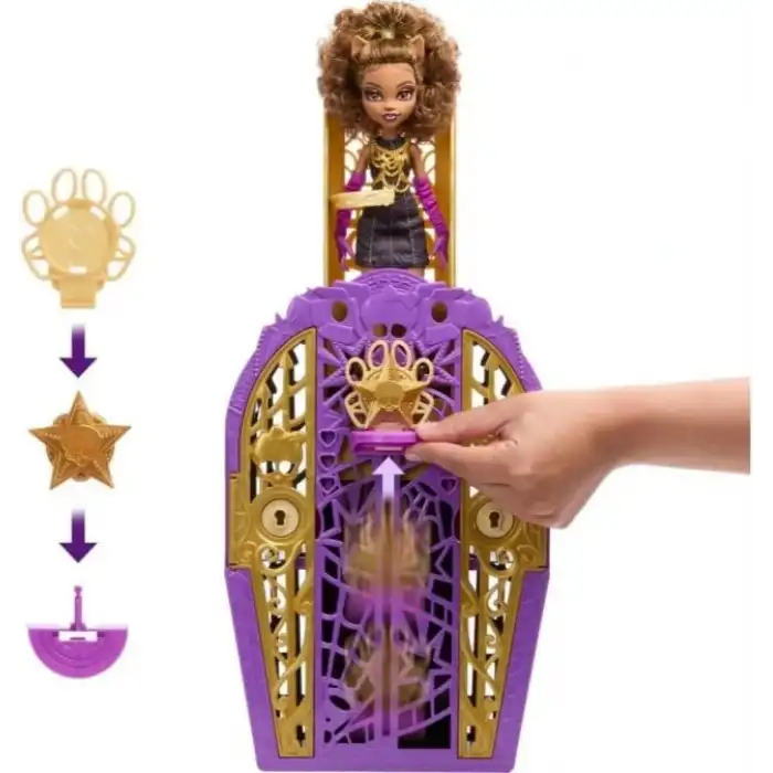 Monster High Gizemli Arkadaşlar S6 Clawdeen Wolf Bebek JBG80