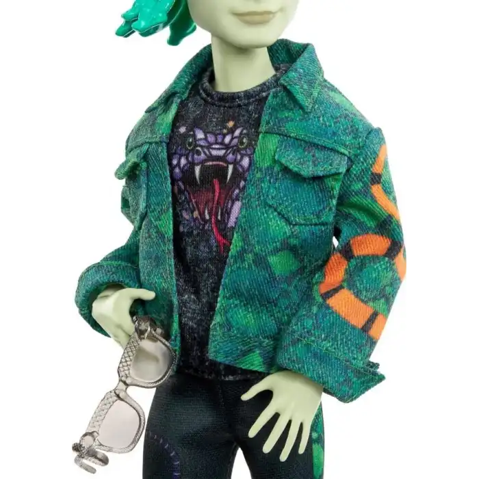Monster High İmza Görünümünde Deuce Gorgon Bebeği