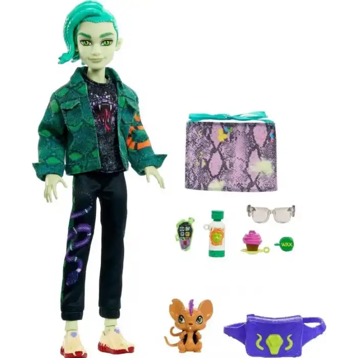Monster High İmza Görünümünde Deuce Gorgon Bebeği