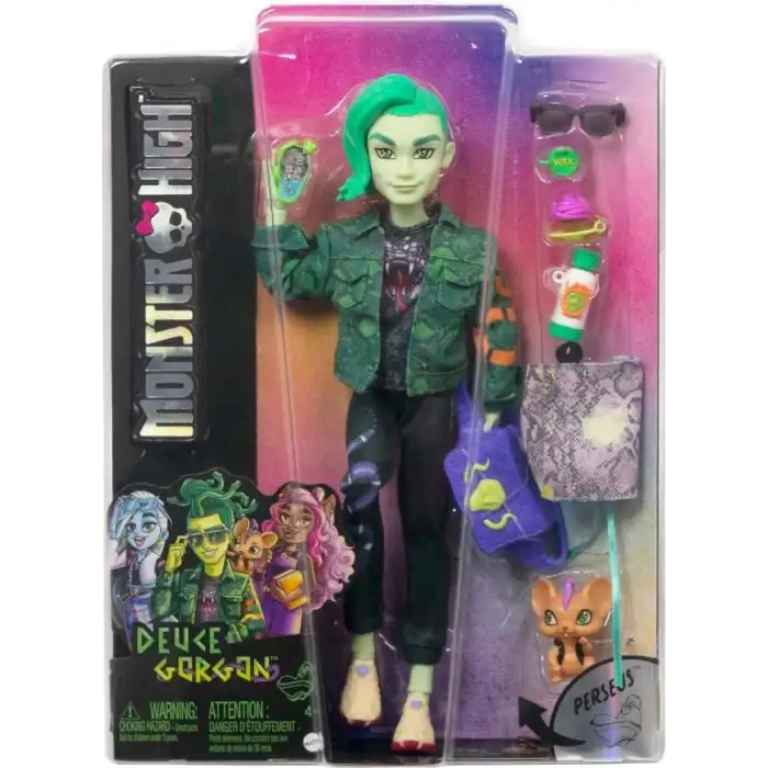 Monster High İmza Görünümünde Deuce Gorgon Bebeği